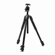 Statywy fotograficzne - Manfrotto MK055XPRO3-Q6T Statyw 055XPRO3 Alu Black z głowicą MHXPRO AS - miniaturka - grafika 1