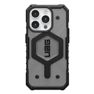 Etui i futerały do telefonów - Etui UAG Pathfinder Clear Magsafe do Apple iPhone 15 Pro Popielaty - miniaturka - grafika 1