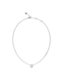 Naszyjniki - Guess Naszyjnik JUBN04 593JW Srebrny - miniaturka - grafika 1