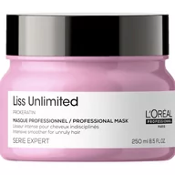 Maski do włosów - Maska wygładzająca do włosów niezdyscyplinowanych 250ml L'Oréal Liss Unlimited - miniaturka - grafika 1