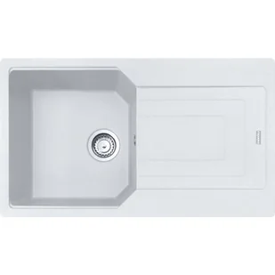 Franke Urban UBG 611-86 GSC Zlewozmywak granitowy jednokomorowy 86x50 cm biały polarny 114.0687.286 - Zlewozmywaki - miniaturka - grafika 1