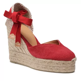 Espadryle damskie - Espadryle CASTAER - Chiara/8ED/002 021668-604 Rojo Carmin - grafika 1