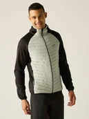 Kurtki i kamizelki sportowe męskie - Regatta Kurtka hybrydowa "Andreson" w kolorze kremowym - miniaturka - grafika 1