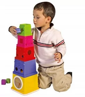 Ks Kids Kids Zabawka Sorter Piramidka - Sowa - Sortery dla dzieci - miniaturka - grafika 1
