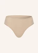 Majtki damskie - Hanro Figi Cotton Seamless braun - miniaturka - grafika 1