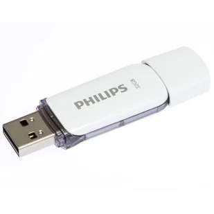 Philips Pamięć Flash USB 2.0 Snow, 32 GB, 3 szt., biało-szara - Pendrive - miniaturka - grafika 1