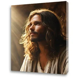 Obraz religijny na płótnie Jezus Chrystus - Ikony i obrazy sakralne Obraz religijny na płótnie Jezus Chrystus - Ikony i obrazy sakralne - miniaturka - grafika 1