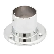 Meble modułowe i akcesoria - Końcówka mocująca Ø50 stal chrom - miniaturka - grafika 1