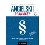 Książki do nauki języka angielskiego - Angielski w tłumaczeniach Prawniczy + mp3 Nowa - miniaturka - grafika 1