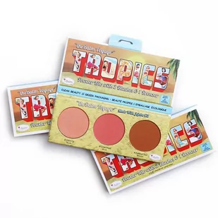 The Balm Paleta do makijażu Tropics Powder Trio - Palety i zestawy do makijażu - miniaturka - grafika 1