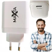 Ładowarki do telefonów - SZYBKA ŁADOWARKA 45W SIECIOWA QUICK CHARGE MOCNA USB-C PD GaN - miniaturka - grafika 1