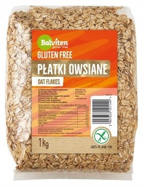Płatki Owsiane Bezglutenowe 1 kg - Balviten
