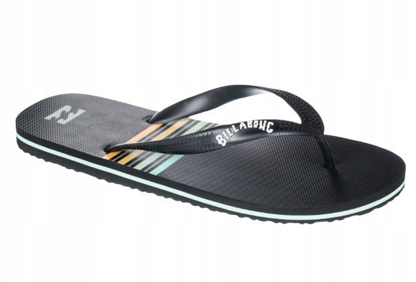 BILLABONG MĘSKIE KLAPKI JAPONKI CZARNE WSUWANE 40 JTF