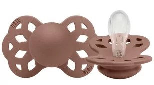 Bibs Infinity Symmetrical Smoczek Symetryczny Silikonowy Woodchuck  6-18 M - Smoczki uspokajające - miniaturka - grafika 1