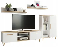 Zestawy mebli dla dzieci - Meblościanka Oslo artisan-biały styl skandynawski Per - miniaturka - grafika 1