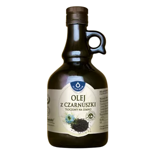 OLEOFARM Sp. z o.o. OLEOFARM Olej z czarnuszki tłoczony na zimno 500 ml 3409471 - Suplementy naturalne - miniaturka - grafika 1