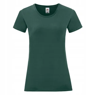 Koszulka Damska Iconic Forest Green r. 2XL - Koszulki i topy damskie - miniaturka - grafika 1