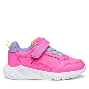 Sneakersy Geox B Sprintye B564TB 0BC14 C8L8E Różowy - Buty dla dziewczynek - miniaturka - grafika 1
