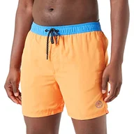 Spodenki damskie - Jack&Jones Jpstfiji Jjswim Color Wb Fr Swim szorty męskie, pomarańczowy peel, L - miniaturka - grafika 1