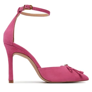 Szpilki Unisa Twin Ks Różowy - Czółenka - miniaturka - grafika 1