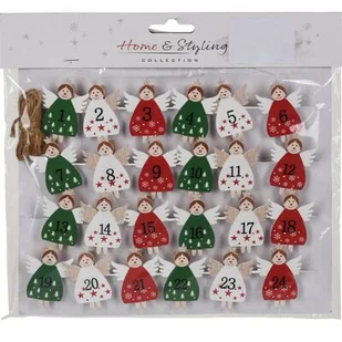 Kalendarz adwentowy - Ozdoby bożonarodzeniowe - miniaturka - grafika 1