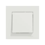 Wyłączniki światła i elektryczne - Schneider Electric Przycisk Miluz Ed biały - miniaturka - grafika 1