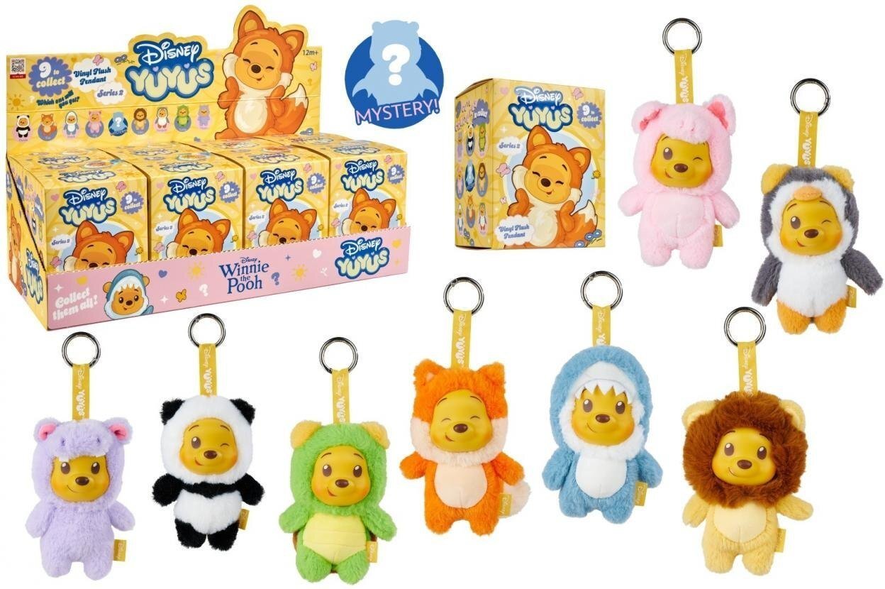Simba Disney YuYus Kubuś Puchatek 8 rodzajów mix EDUKAMP 5400868042788