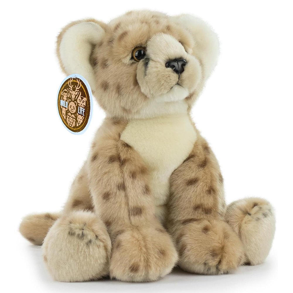 Maskotka Gepard 24 cm Pluszak Premium Wild Life Miękki Dziki Kot