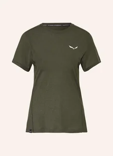 Salewa T-Shirt Puez Dry'ton gruen - SALEWA - Koszulki i topy damskie - miniaturka - grafika 1