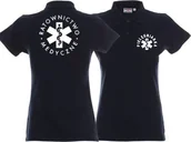 Odzież robocza - Promostars LPP - Koszulka Polo damska PIELĘGNIARKA granatowa - miniaturka - grafika 1