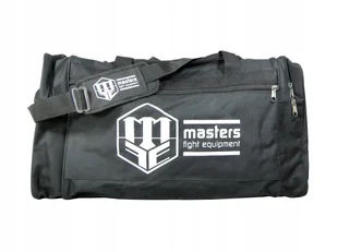 Torba sportowa czarna Masters TOR2-MFE Black 60x33x36 cm - Torby sportowe - miniaturka - grafika 1