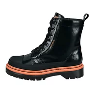 Botki damskie - BAGATT damskie duże botki, Black Orange, 39 EU - miniaturka - grafika 1