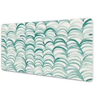 Podkładka na biurko z nadrukiem Motyw rybiej łuski 90x45 cm - Podkładki na biurko - miniaturka - grafika 1