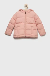 Kurtki i płaszcze dla dziewczynek - Roxy kurtka dziecięca kolor różowy - grafika 1