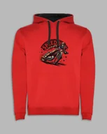 Bluzy męskie - BLUZA Z KAPTUREM -na prezent żużel POLAND Czerwony XXL - miniaturka - grafika 1