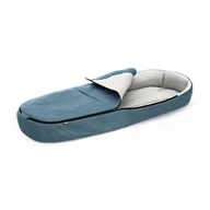 Akcesoria do wózków - Becik Thule Stroller Footmuff mid blue - miniaturka - grafika 1
