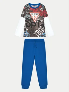 Guess Komplet bluzka i spodnie N5RG10 K8HM4 Kolorowy Regular Fit - Bluzki damskie - miniaturka - grafika 1