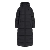 Płaszcze damskie - Damski Płaszcz pikowany zimowy GUESS BREANA LS PUFFER JACKET V4BL04WFYE2-JBLK – Czarny - miniaturka - grafika 1