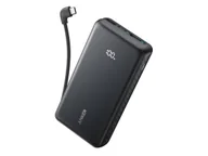 Powerbanki - Anker Zolo Power Bank 20000mAh 22.5W Built-In USB-C Cable Black A110EH11 - miniaturka - grafika 1