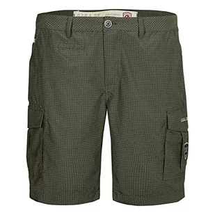 G.I.G.A. DX Męskie spodnie Casual Bermudas/krótkie spodnie - GS 39 MN BRMDS, oliwkowe, 52, 38389-000 - Spodenki męskie - miniaturka - grafika 1