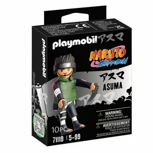 Figure Playmobil Naruto Shippuden - Asuma 71119 10 Pieces (S7190811) - Figurki dla dzieci - miniaturka - grafika 1