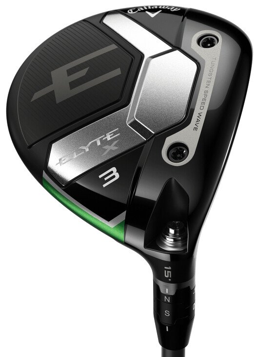 Kij golfowy Fairway Wood Callaway Elyte X Prawa ręka, 16,5°, Regular, True Temper Project X Denali Charcoal 60g, 2025
