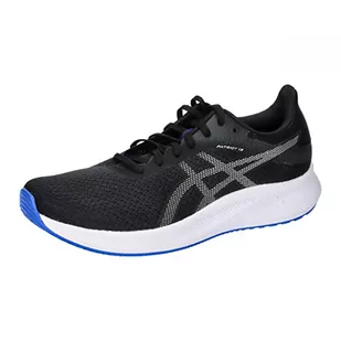 ASICS Męskie Patriot 13 Sneakersy, Czarne/Pure Silver, 43,5 EU, Czarny czysty srebrny, 43.5 EU - Sneakersy męskie - miniaturka - grafika 1