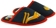 Buty dla chłopców - Domowe kapcie dla chłopca wsuwane Axim 24067 Czarne - miniaturka - grafika 1