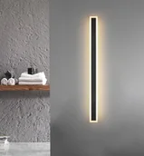 Lampy ścienne - Bar-Uno – Kinkiet LED 80 cm, 31W, Czarny - miniaturka - grafika 1
