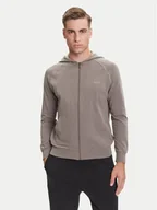 Bluzy męskie - BOSS Bluza Mix&Match 50515313 Brązowy Regular Fit - miniaturka - grafika 1