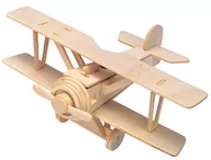 Łamigłówki - Eureka, łamigłówka drewniana Gepetto: Dwupłatowiec (Double-Decker) - miniaturka - grafika 1