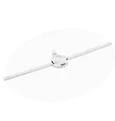 Kratki wentylacyjne - Air Roxy Kratka Wentylacyjna Z Żaluzją Mechaniczną Fi 80-150 Biały RX 02-368 5903351801690 - miniaturka - grafika 1