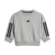 Spodnie sportowe męskie - Komplet dresów dziecięcych adidas ESSENTIALS szary JD8163 - miniaturka - grafika 1