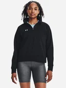 Bluzy damskie - Bluza bez kaptura damska polarowa Under Armour UA Rival Fleece HZ 1379492-001 S Czarna (196883841059). Bluzy bez kaptura damskie - miniaturka - grafika 1